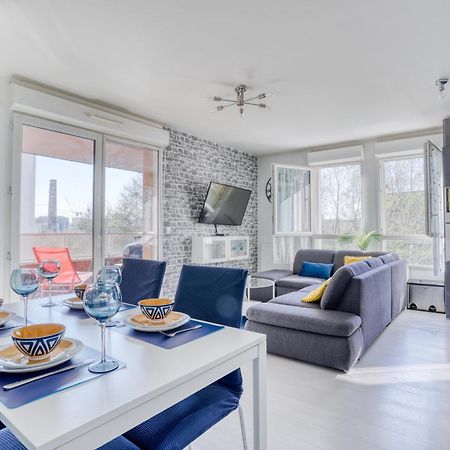 "Le Serenity ", Appartement Spacieux ,Balcon, Parking Prive Gratuit, Netflix, Proche Cdg Et Stade De France Stains Exteriör bild