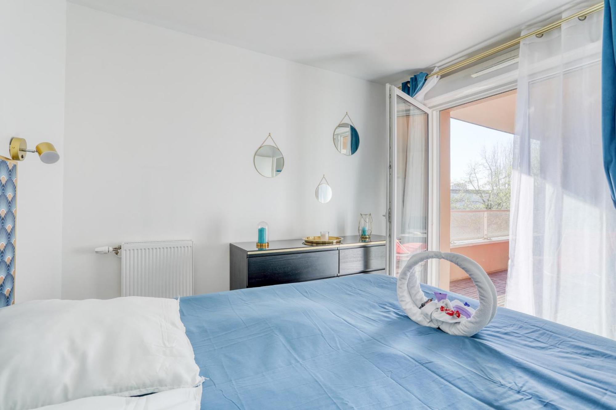 "Le Serenity ", Appartement Spacieux ,Balcon, Parking Prive Gratuit, Netflix, Proche Cdg Et Stade De France Stains Exteriör bild
