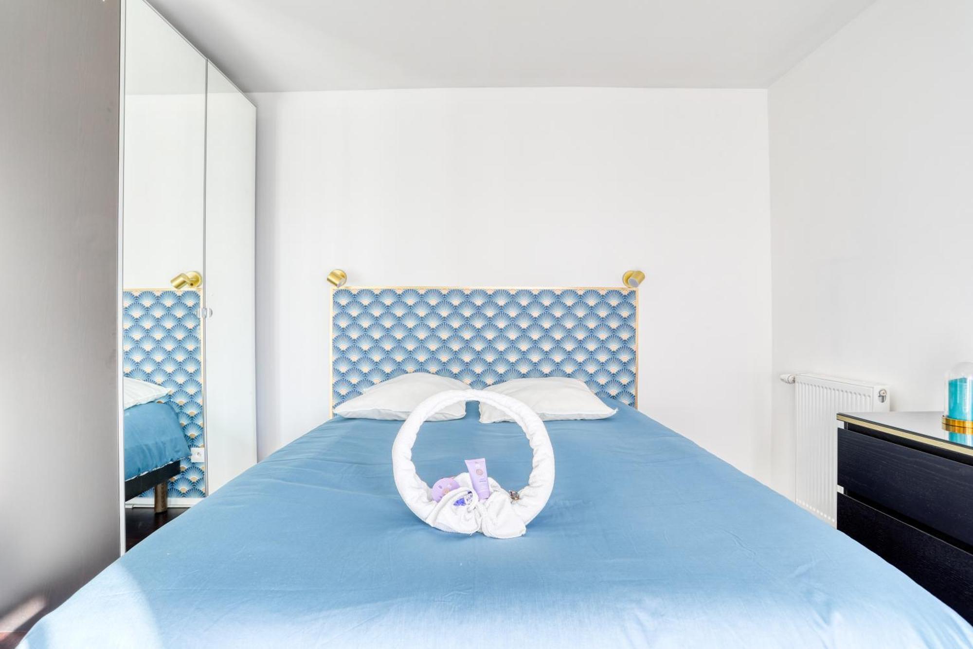 "Le Serenity ", Appartement Spacieux ,Balcon, Parking Prive Gratuit, Netflix, Proche Cdg Et Stade De France Stains Exteriör bild